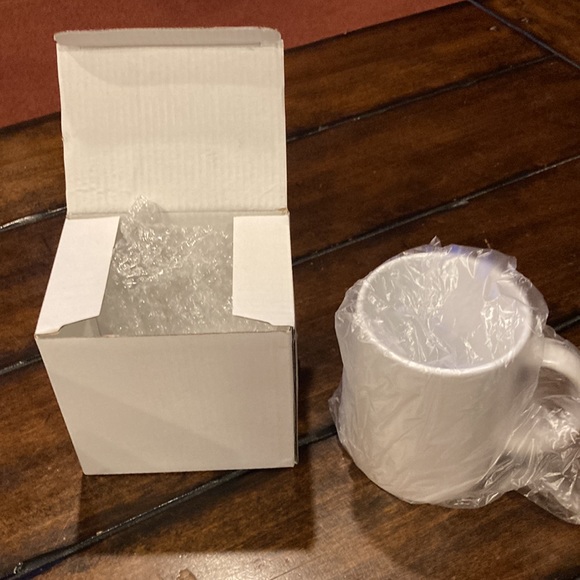 Cricut Single White Mug - Compatible with Mug Press & Infusible Ink (MUG ONLY) - Picture 2 of 9